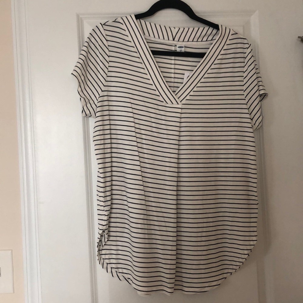 Old Navy luxe short sleeve tunic tee medium
